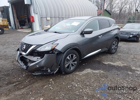 2021 Nissan Murano Sv Intelligent Awd from USA, damaged, VIN 5N1AZ2BS3MC115552